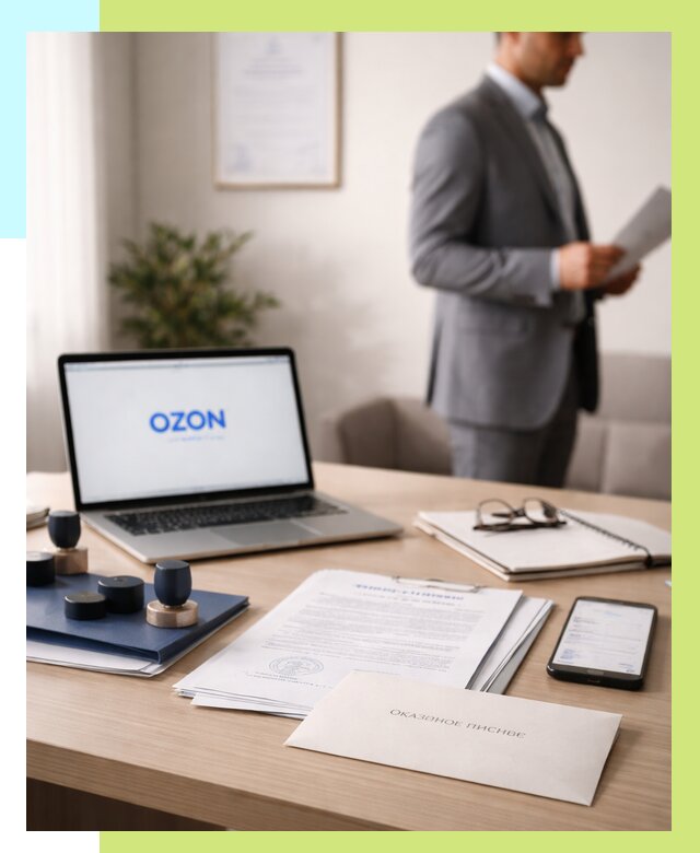 Отказное письмо для Ozon в Таре от 3601 р. | Сертэкс